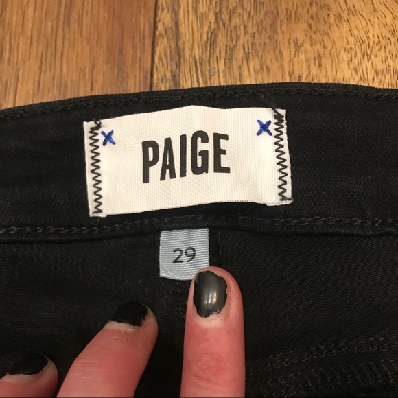 Paige Verdugo Ankle Jeans in black distressed - Picture 4 of 9